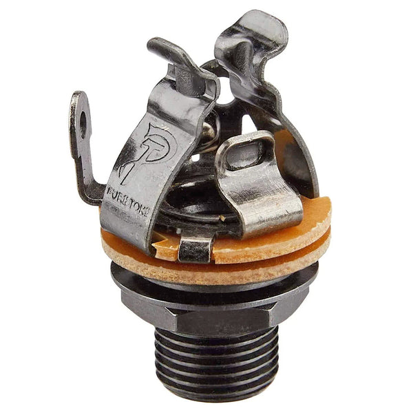 Pure Tone Mono Multi-Contact 1/4″ Output Jack - Black Nickel