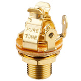 Pure Tone Mono Multi-Contact 1/4″ Output Jack - Gold-Plated