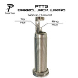 Pure Tone Mono & Stereo 1/4″ Barrel Jack - Nickel