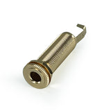 Pure Tone Mono & Stereo 1/4" Barrel Jack - Gold